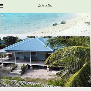 Le Fare Bleu Rangiroa Polynésie française